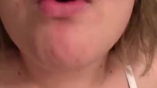 CURVY BBW SWALLOWS HER ROOMMATES WHOLE