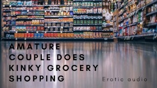 Almost caught in the grocery store!
