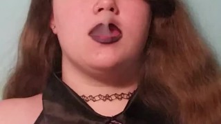 Sexy wifey smoking so ducking hot 