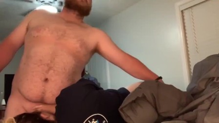 Dick so good bitch falls off the bed