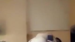 She gets an anal fucked riding on a big cock