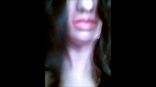 Playmate female mask casual close up ;3