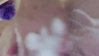 Washing my pretty pink pussy in the shower