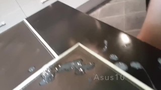 CUM jerk my huge dick and shoot a nice huge load
