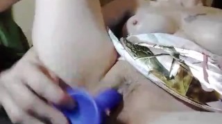 Using my toy till I cum