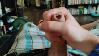 I shoot a hot explosive load from my long cock