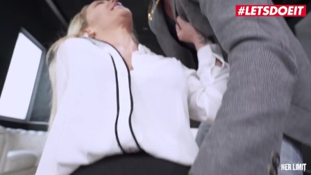 Her Limit - Isabelle Deltore Blonde Australian Slut Gets Her Ass Stuffed By A Huge White Cock
