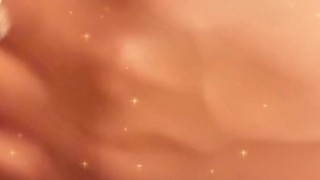 Huge beautiful black tits nipple play