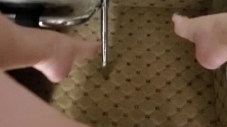 Pissing in the closet