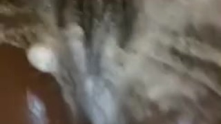 Ass clappin in the shower 