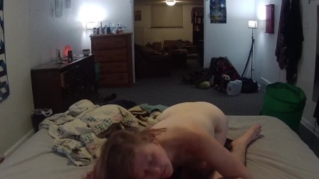 First Time Recording Her Pegging His Ass AliceWeaver