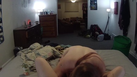 First Time Recording Her Pegging His Ass AliceWeaver