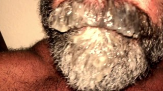 Cigar Daddy cum whore.