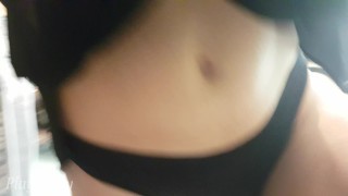 CUMSHOT IN MOUTH IN FITTING ROOM, ORAL CREAMPIE, EXTREME PUBLIC ВLOWJOB - PLAYSKITTY 4K
