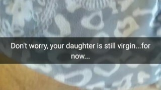 My stepdaughter's 40 year old boyfriend sent me this video from our house, while i`m on work.
