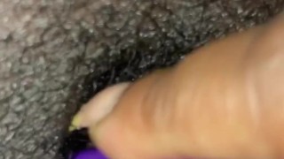 Making my ebony bitch squirt