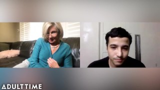 ADULT TIME - Mature Beauty Payton Hall is HOT for Step-Grandson