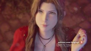 FF7 remake Aerith gets a huge facial (with sound)