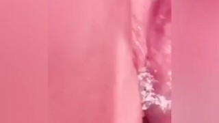Using my sonic toothbrush to vibrate my pretty pussy to multiple orgasms 