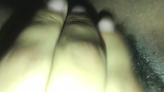 Fat black hairy pussy