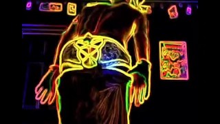 Sc Neon Lines Kyle Butler Strips to Big Spender Ft ASAP Rocky