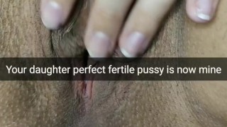 I got this video from my daughter's old boyfriend while I'm on a business trip.