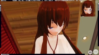 3D HENTAI POV Kurisu Makise rides your dick (Steins Gate)