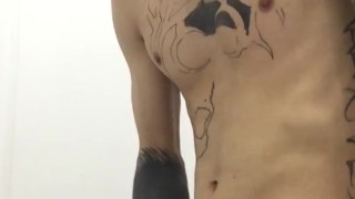 KINKY TRAINING ON A TOOL HOUSE, WHIPPED AND ANAL FINGERING WITH FINAL BLOWJOB-PART-2