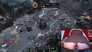 I show my stretched butthole while I play League of Legends #17 Luna