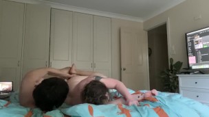 Hubby Smashes my Ass... Cums on my Face