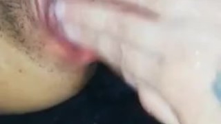 Babe made me squirt until i make the bed wet