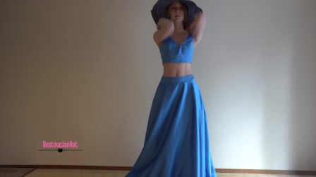 Dancing In A Blue Dress
