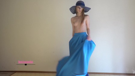 Dancing In A Blue Dress