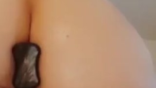 First Time Using Butt Plug Makes Me Cum SOO HARD