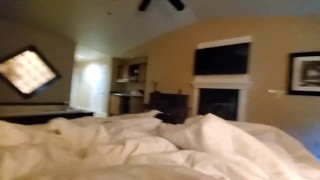 On Vacation Watching Mommy Take A Shower, Cum Twice Back 2 Back. 