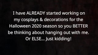 Ahem, I'd like to have a word with you about Halloween