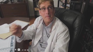 GenderX - Doctor's Face & Ass Fucked By Trans Nurse