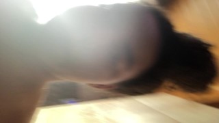 FUCKING MY PUSSY IN THE CAMP QUARANTINE SHOWER!!!