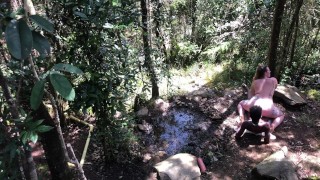 11 INCH BBC PAWG OUTDOOR SUCK & FUCK - @elKonguito & @sweetauroramae