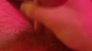 Big ropes and moans - masturbating on the couch POV