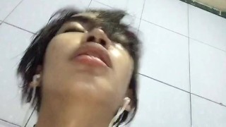 Fingering My Ass, Fucking Myself with a Dildo, Jerking Off, and Cumming