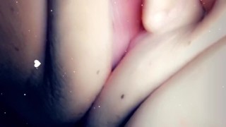 Close Up Virgin Clit Play ASMR Sticky 