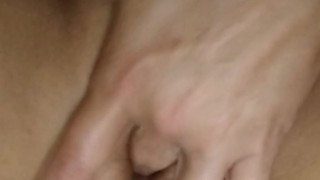 Fingers in her pussy