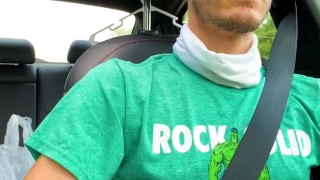 Eddie De Luca Jerking and Driving