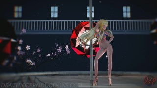 MMD R18 Sexy nude Lily - Snapping 1105