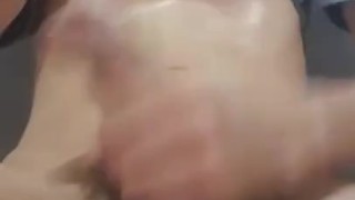 Twink Solo with Huge Cock