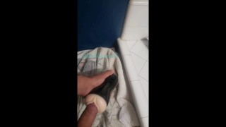 Fucking rubber pussy