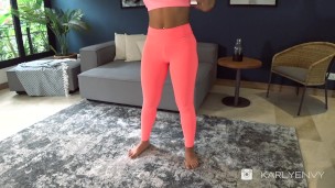 Yoga Pants Sex Interracial Fuck