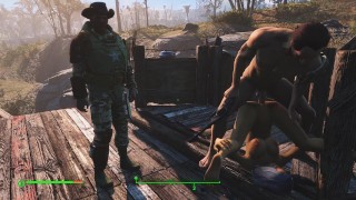 Cuckold Husband Watching His Asian Wife Fucked | Fallout 4