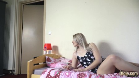 Stunning beautiful teen gets fucked by horny cock